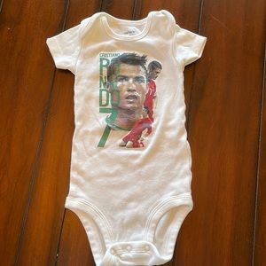 Ronaldo 9 month onesie